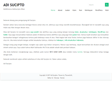 Tablet Screenshot of adisucipto.com